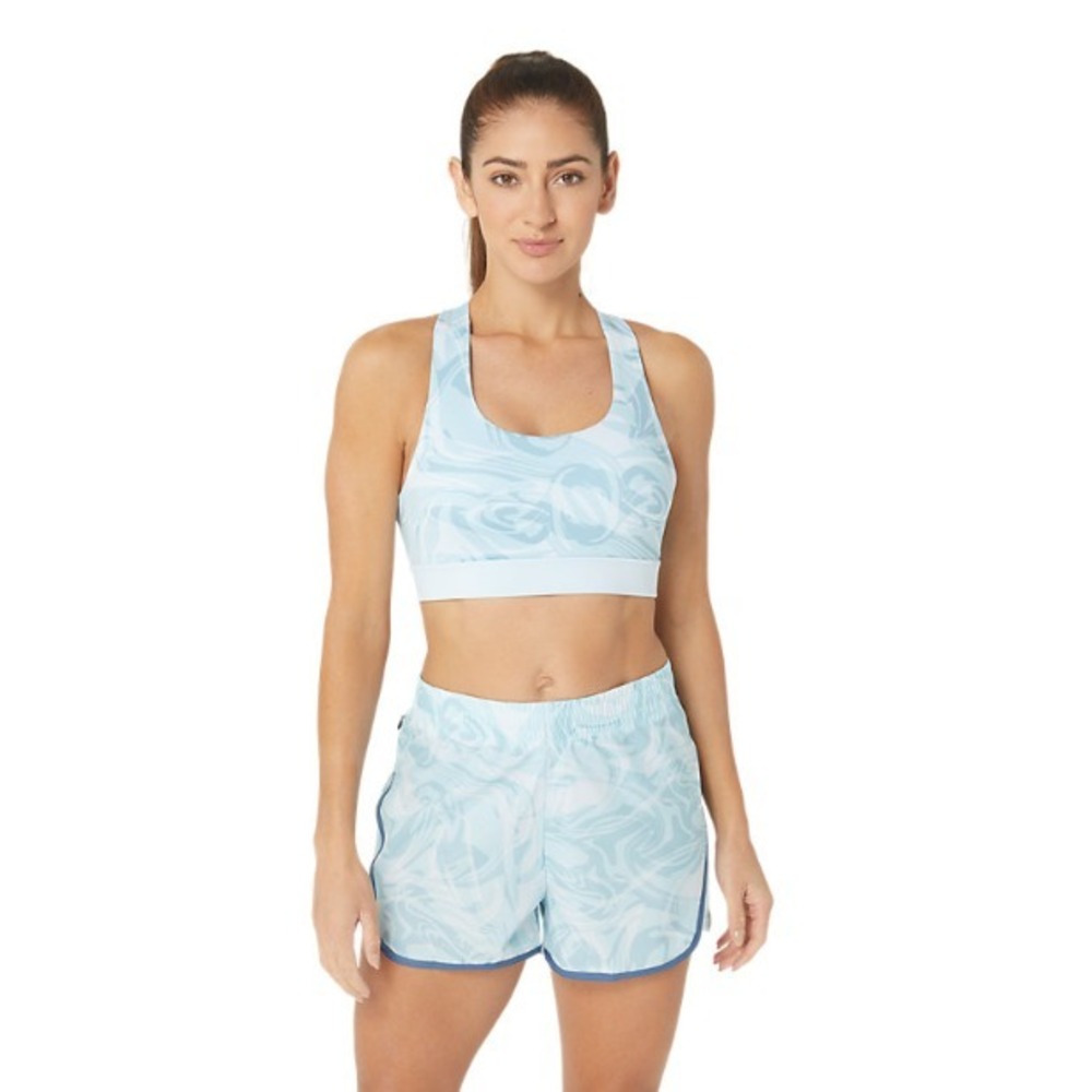 ASICS® (Women's XS) PR LYTE™ Sports Bra in Sky Sumi Drop